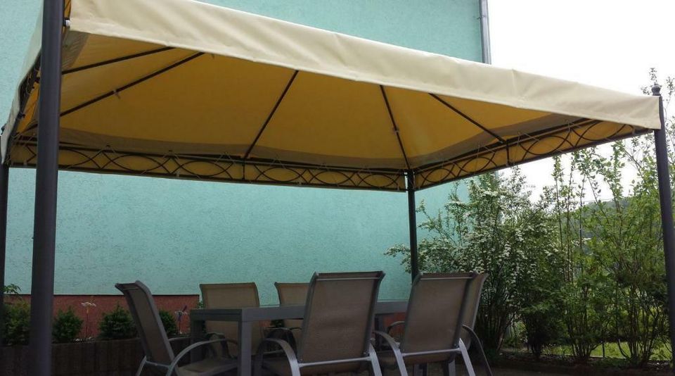 Pavillondach/Dachplane/Ersatzdach aus LKW Plane Wasserdicht 3x3 m in Am