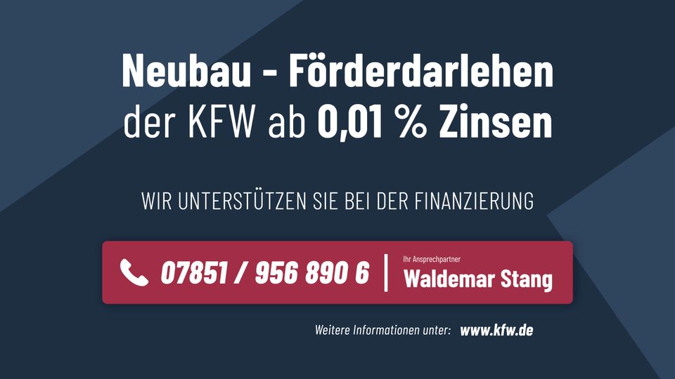 * NEUBAU * Hohe Energiekosten? Hier NICHT! Energieeffizientes Reihenhaus im KfW-40-Standard in Mahlberg