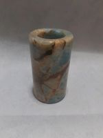 Schöne Alte Blaue Onyx Vase Rund Massiv Deko Edelstein Optik Rar Niedersachsen - Wolfsburg Vorschau