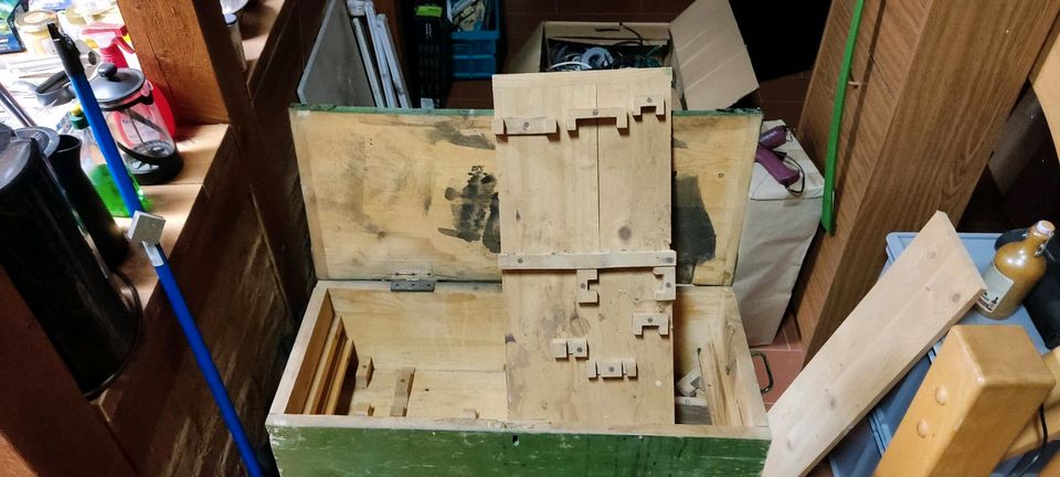Alte Holz Werkzeug Kiste ohne Werkzeug in Saale-Holzland-Kreis