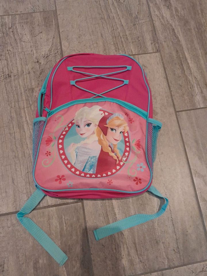 Rucksack Eiskönigin Elsa Anna pink groß Mädchen in Walsleben