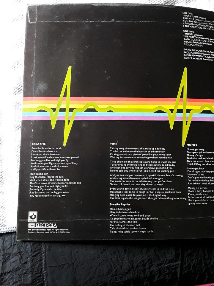 Pink Floyd , The dark Side of the Moon, 1973 ,Vinyl  ,LP ,Rarität in Wertingen