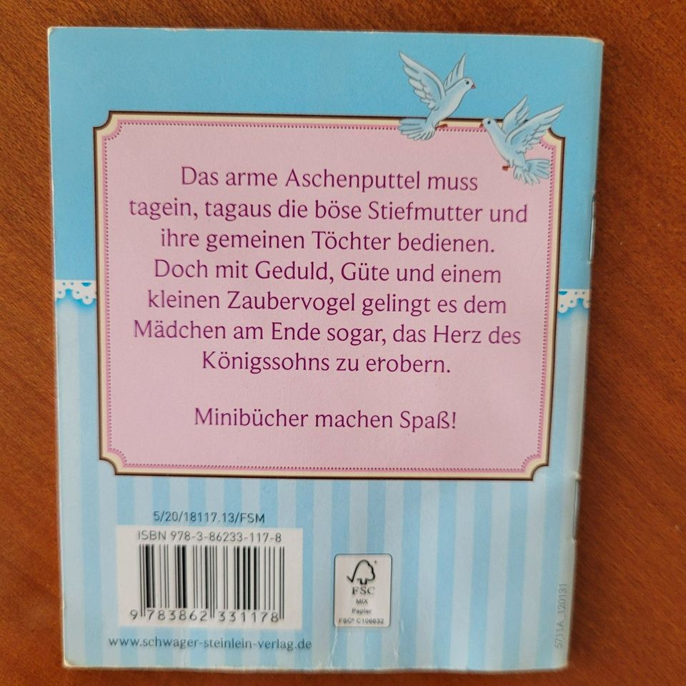 Das Märchen vom Aschenputtel, Minibuch Schwager & Steinlein in Viersen