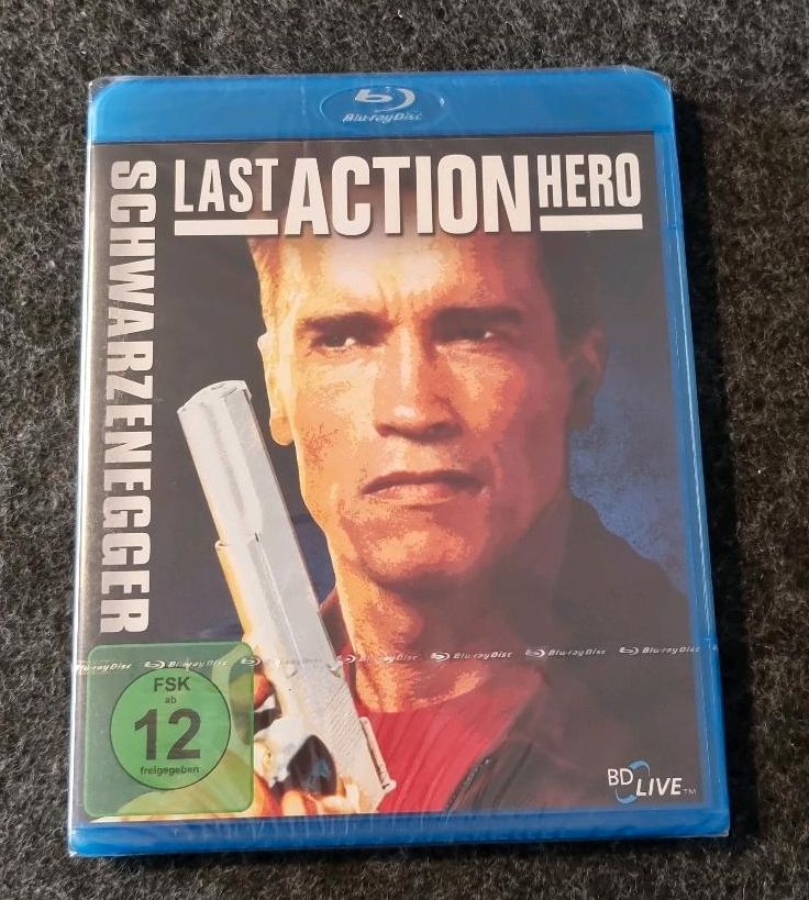 Last Action Hero Blu Ray Neu OVP in Folie Schwarzenegger in Immenhausen