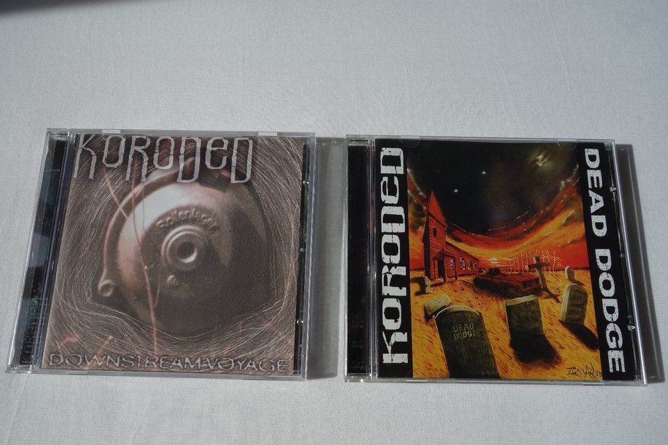 Koroded "Downstream Voyage" und "Dead Dodge" 2CDs in Berlin