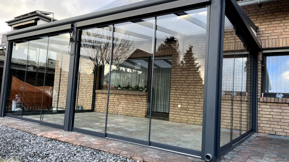 Montageaktion 50% Rabatt Terrassenüberdachung ALU/GLAS/POLY in Düren