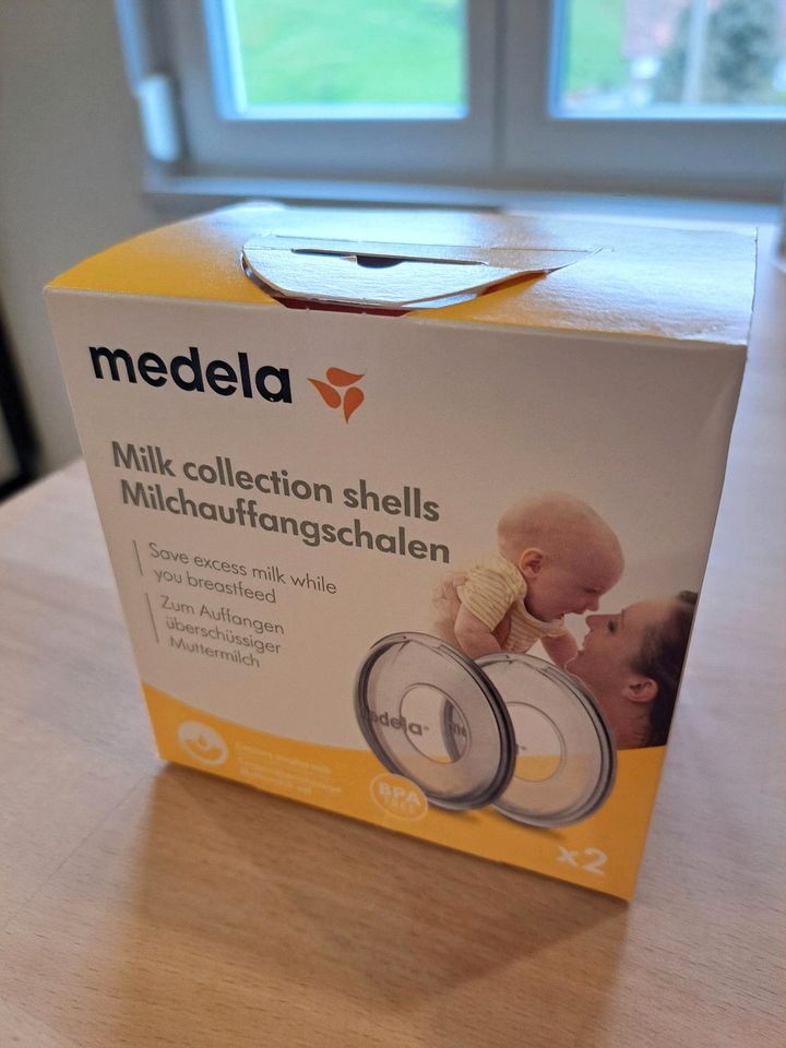 Medela Handmilchpumpe Doppelmilchpumpe Stillhütchen Auffangschale in Wolfach