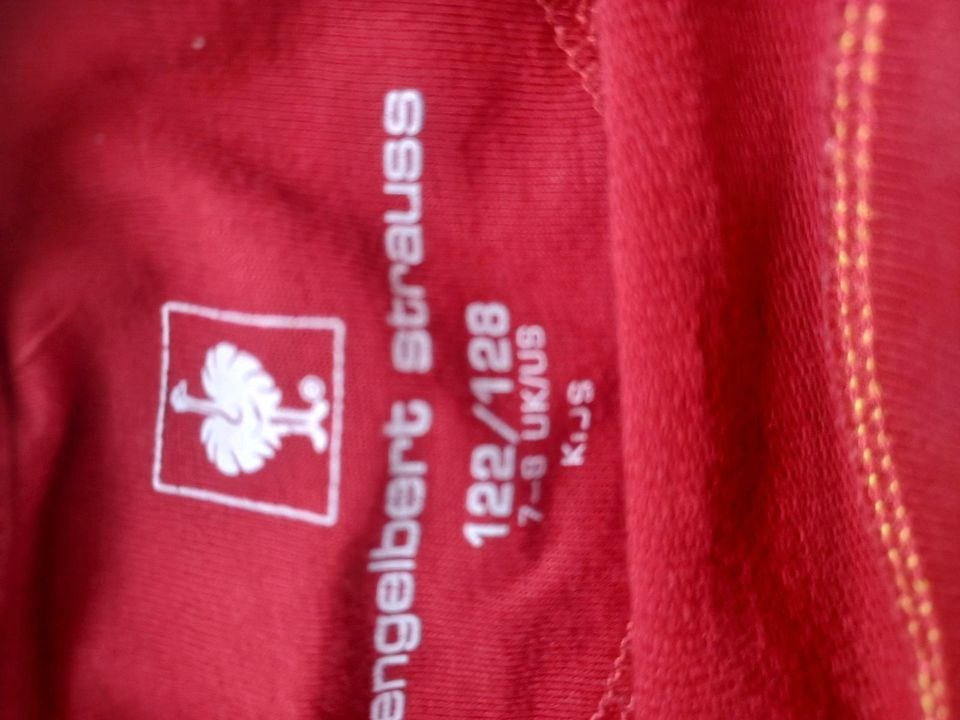 Engelbert Strauss Sweatshirt rot Gr 122/128 in Timmendorfer Strand 