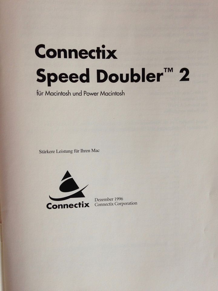 Apple Macintosh Mac Connectix Speed Doubler 2 3.5 INCH in Harsum