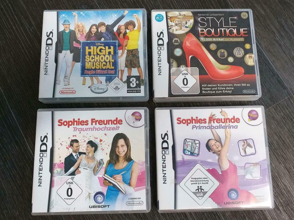 4 tolle Nintendo DS Spiele für Mädchen in Limbach-Oberfrohna