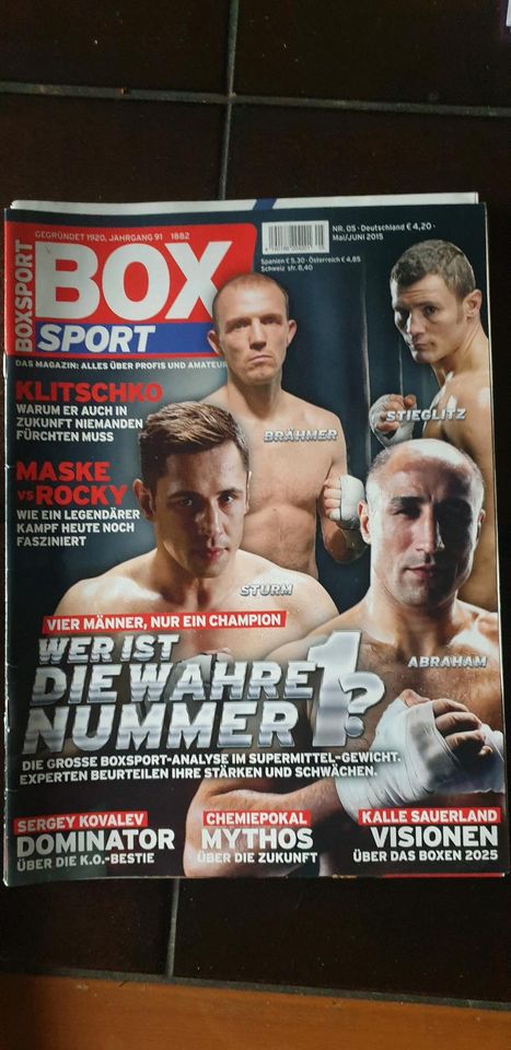 Boxsport,Zeitschriften,Zeitungen,Bücher, in Berlin