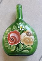 Flasche Vase Boxbeutel bemalt bäuerlich Vintage Blumen Bayern - Warmensteinach Vorschau