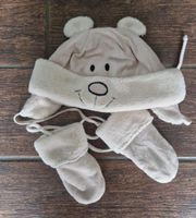 Mütze mit Handschuhen Teddy Gr. 68 Rheinland-Pfalz - Flörsheim-Dalsheim Vorschau