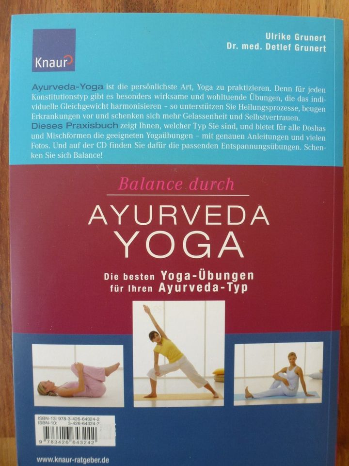 Balance durch Ayurveda-Yoga Stress lösen.. mit CD Ulrike Grunert in Wiesbaden