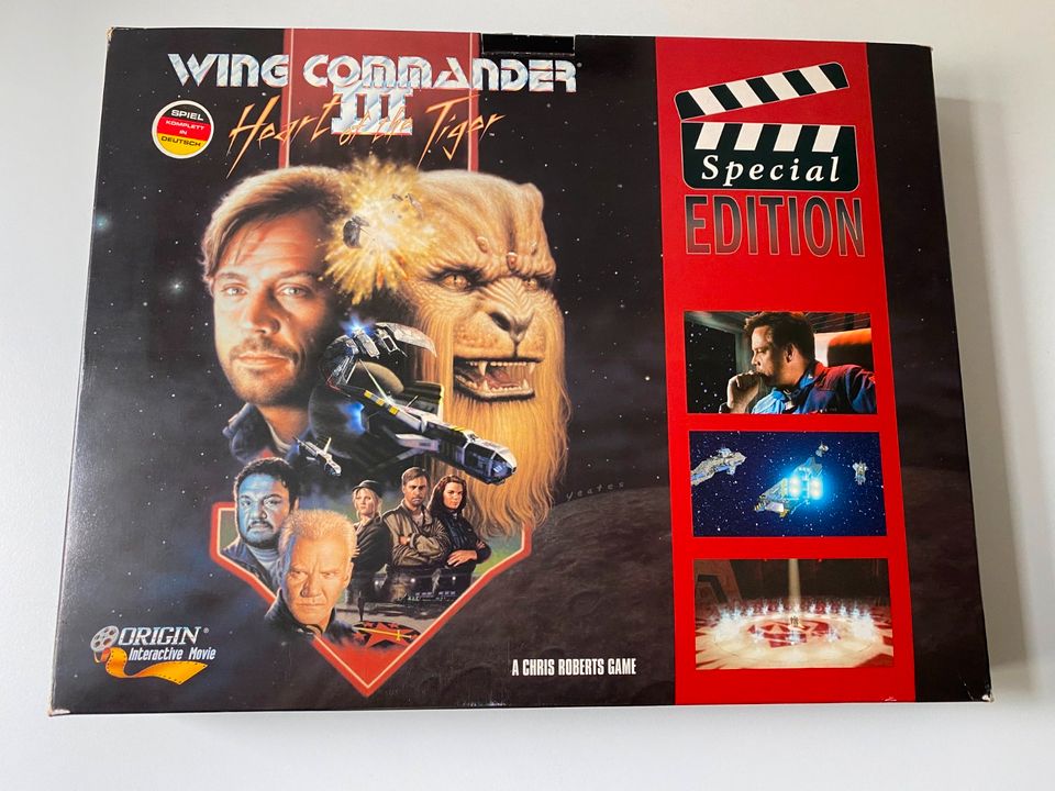 WIng Commander III - Spezial Edition in Original Box mit T-Shirt in Hamburg