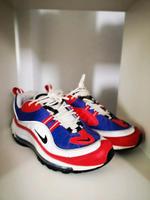 Nike Air Max 98 ❤️ Gr39 AH6799 501 Violett Rot Weiß Niedersachsen - Burgdorf Vorschau
