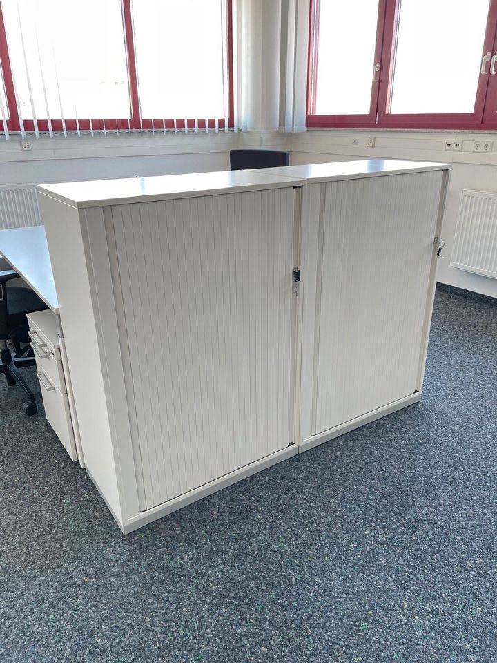 190x Steelcase Kalidro Schreibtisch Büromöbel Bürotisch KK10230 in Rot am See