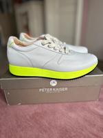 Peter Kaiser Sneaker Neon weiß top Gr. 38 Schuhe Leder Nordrhein-Westfalen - Grefrath Vorschau