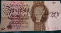 Deutschland 20 Reichsmark Banknote 11.10.1924 Thüringen - Dingelstädt Vorschau