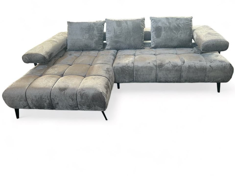 ‼️-53% Rabatt‼️Ecksofa Graphite Modern Eckcouch Sofa in Essen