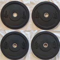 Bumperplates Gewichtsscheiben Gummi SET 100kg Bayern - Alzenau Vorschau