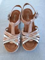 Sandalen silber/gold Bayern - Postbauer-Heng Vorschau