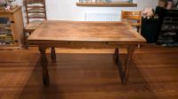 Landhaus Esszimmer mit ausziebahrem Tisch und 6 Stühlen Holz Rheinland-Pfalz - Haßloch Vorschau