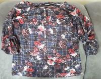 schöne Bluse von TAIFUN by Gerry Weber S 38 Blumen durchsichtig Bayern - Grabenstätt Vorschau