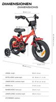 Prometheus 12 Zoll rot Jungenfahrrad Mädchenfahrrad Kinderfahrrad Nordrhein-Westfalen - Beckum Vorschau