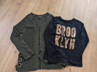 Primark Cardigan mit Shirt, khaki/schwarz, Brooklyn, Gr. 146 Dortmund - Scharnhorst Vorschau