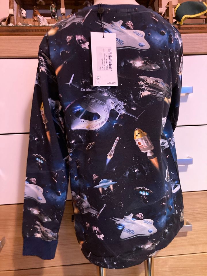 Molo Langarmshirt 140 „Space“ neu mit Etikett in Bergtheim (Unterfranken)