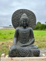 Spirituell sitzende Buddha Skulptur mit Blume des Lebens Ornament Bayern - Pocking Vorschau