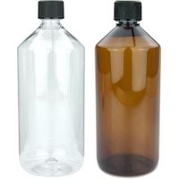 Plastikflaschen 1 Liter Laborflasche mit Macke NEU St. 1.- Schleswig-Holstein - Ellerau  Vorschau