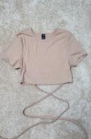 Beige Crop T-Shirt Niedersachsen - Goslar Vorschau