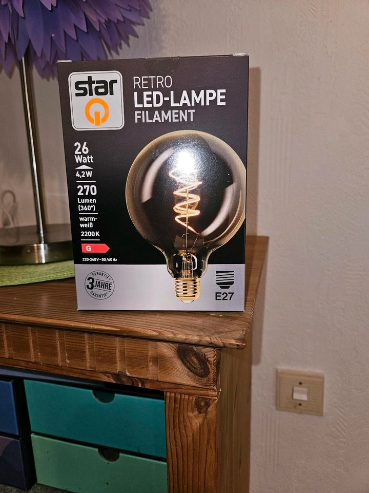 Retro LED -Lampe in Bad Muskau