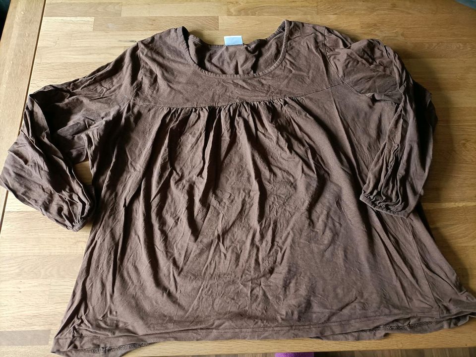 Braunes Shirt Damen Größe 48/50 in Senden