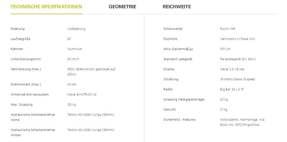 JobRad: 52€/Monat, Klever B Comfort: Federung v&h, 570Wh Akku in Kernen im Remstal