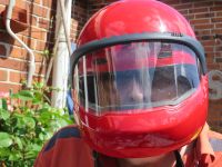 BMW Motorradhelm mit Klappvisier rot, Gr 58 Schleswig-Holstein - Schülp bei Rendsburg Vorschau