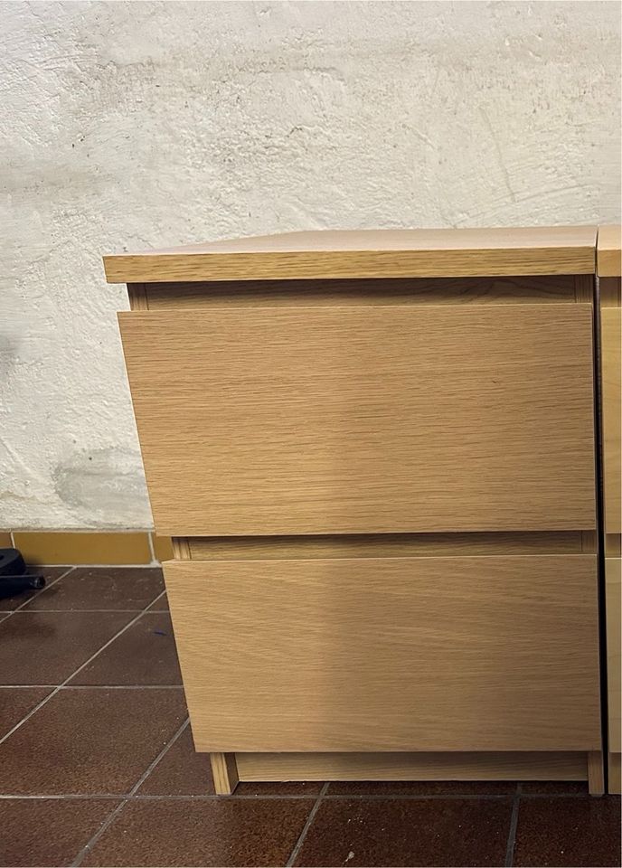 1 x IKEA Malm Kommode mit 2 Schubladen , gebraucht in Leinburg