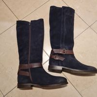 Hilfiger Stiefel Wildleder blau braun 39 NEU schmale Wade Baden-Württemberg - Esslingen Vorschau