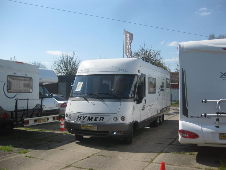 Wohnmobil Hymer Eriba  E690 TüV & Gasprüfung 03/2025 in Magdeburg