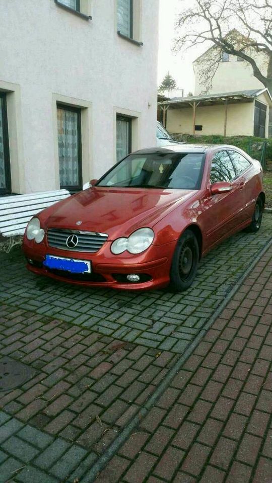 Mercedes C 200 Kompressor Sportcoupe, Top Ausstattung in Werdau