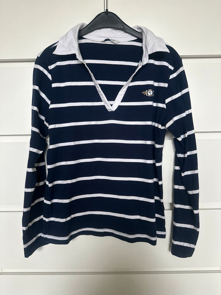 Shirt langarm gestreift, Oberteil, Pulli,Tom Tailor,42,XL in Schiffdorf