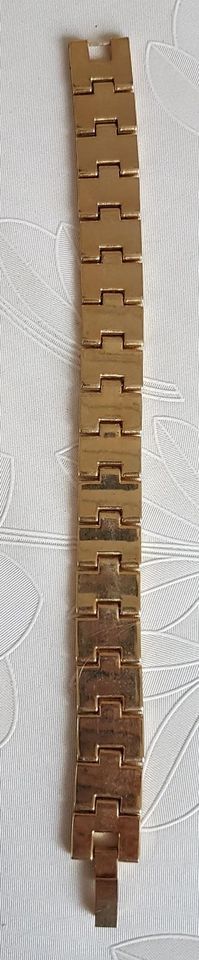 Armband Gliederarmband Farbe Gold ca. 19 x 1,50 cm in Detmold