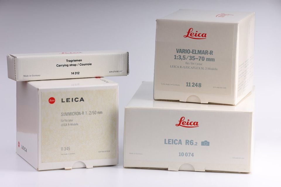 Leica R 6.2 Leica 35-70 3.5 Leica Summicron-R 2/50mm, ROM in Oberhausen