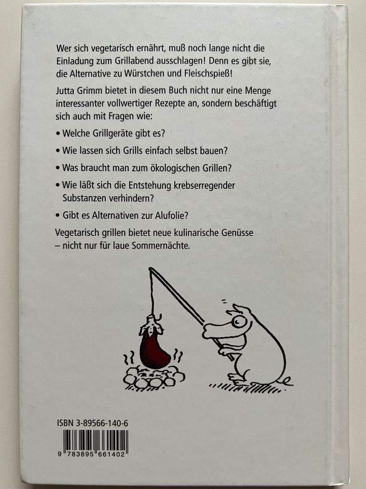 Vegetarisch Grillen - Vollwertige Rezepte - Kochbuch in Hamburg