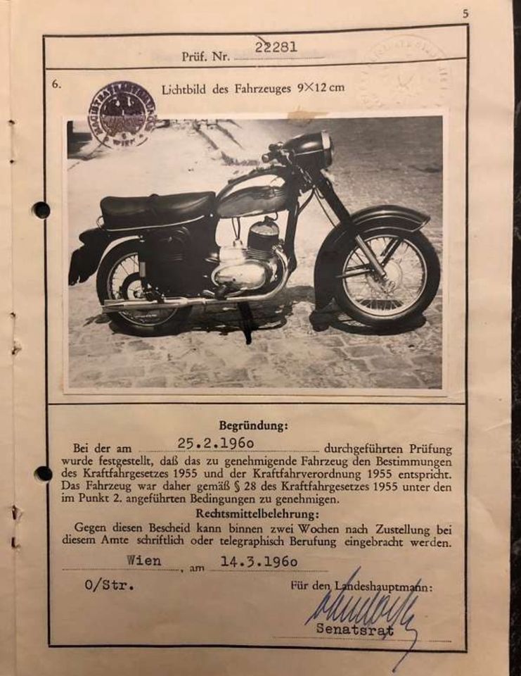 Motorrad Jawa 175 cz in Reit im Winkl