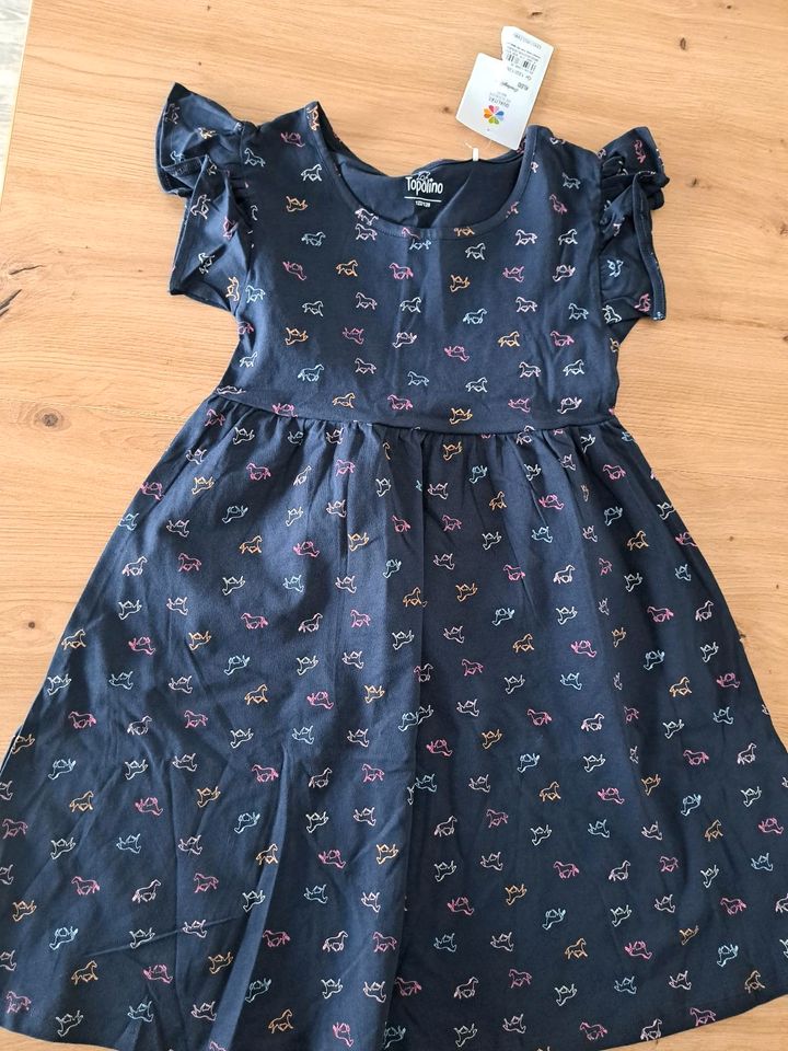 Sommerkleid Kleid Gr 128 Topolino Neu in Hille