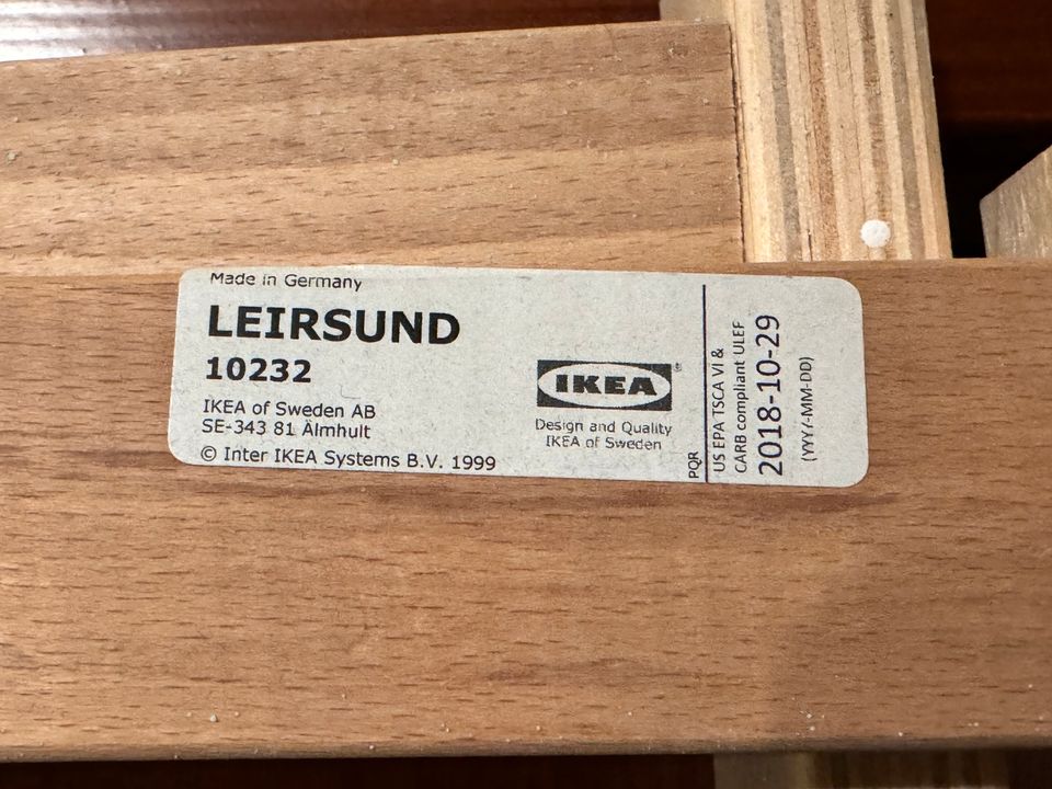 Ikea Lattenrost 90x200cm Leirsund Bett, Kinderzimmer in Schwalbach a. Taunus