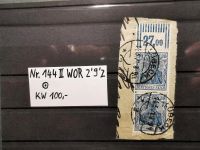 Deutsches Reich Mi-Nr. 144 II WOR 2'9'2 gestempelt, Briefstück Sachsen-Anhalt - Gardelegen   Vorschau
